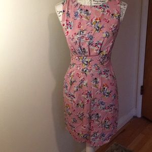 W118 by Walter Baker floral pleated pink dress